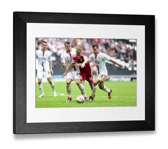 Framed Print : Milton Keynes Dons V Bristol City 240813 Framed Print : Milton Keynes Dons V Bristol City 240813