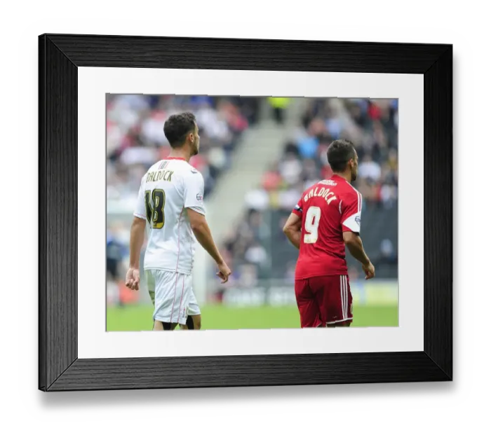 Framed Print : Brothers in Action: Sam and George Baldock Face Off in Milton Keynes Dons vs. Bristol City Clash Framed Print : Brothers in Action: Sam and George Baldock Face Off in Milton Keynes Dons vs. Bristol City Clash