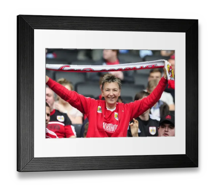 Framed Print : Bristol City Fan's Excitement at Stadium MK during Milton Keynes Dons vs. Bristol City, Sky Bet League One Match (August 24, 2013)