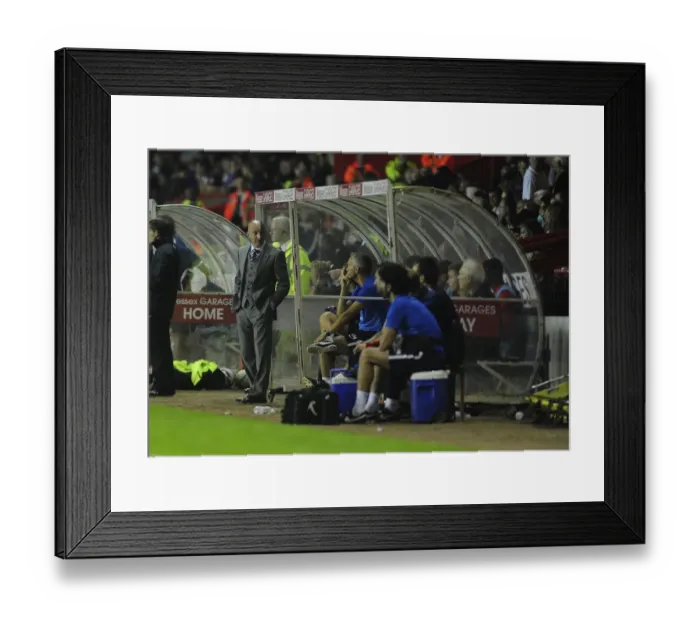 Framed Print : Ian Holloway's Disappointment: Bristol City vs Crystal Palace, 2013 Framed Print : Ian Holloway's Disappointment: Bristol City vs Crystal Palace, 2013