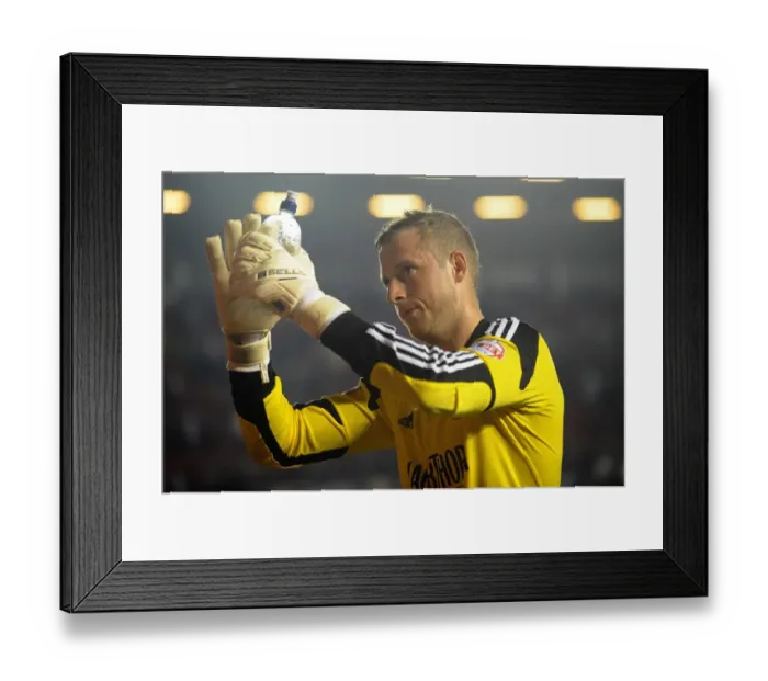Framed Print : Elliott Parish in Action: Bristol City vs Crystal Palace, 2013