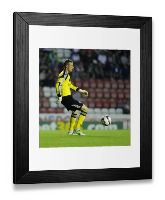 Framed Print : Elliott Parish in Action: Bristol City vs Crystal Palace, 2013 Framed Print : Elliott Parish in Action: Bristol City vs Crystal Palace, 2013