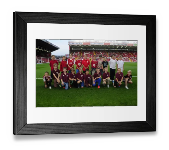 Framed Print : Bristol City vs. Crystal Palace Flag Bearers Clash, Capital One Cup 2013 - Ashton Gate Framed Print : Bristol City vs. Crystal Palace Flag Bearers Clash, Capital One Cup 2013 - Ashton Gate