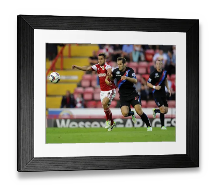 Framed Print : Clash of the Championship Titans: Bristol City vs. Crystal Palace (August 27, 2013)