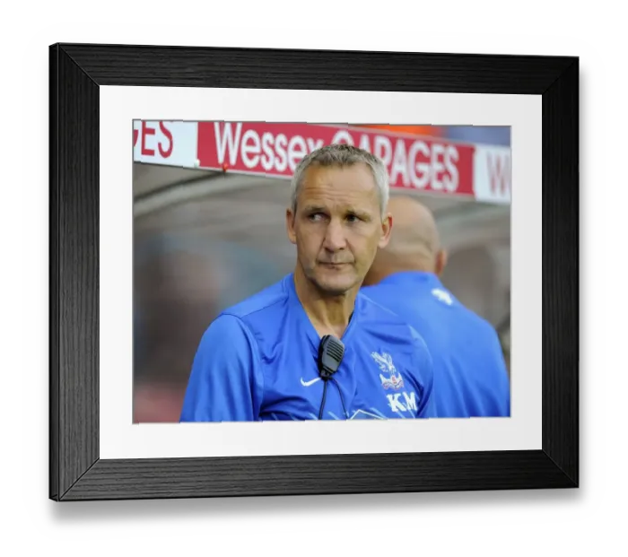 Framed Print : Keith Millen of Crystal Palace at Ashton Gate during Bristol City vs Crystal Palace, Capital One Cup 2013