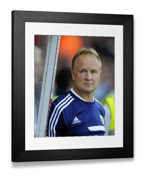 Framed Print : Sean O'Driscoll Leads Bristol City in Capital One Cup Battle against Crystal Palace, August 2013 Framed Print : Sean O'Driscoll Leads Bristol City in Capital One Cup Battle against Crystal Palace, August 2013