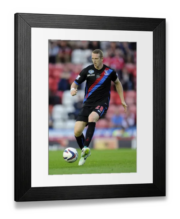 Framed Print : Bristol City vs Crystal Palace: Peter Ramage in Action at Ashton Gate, 2013