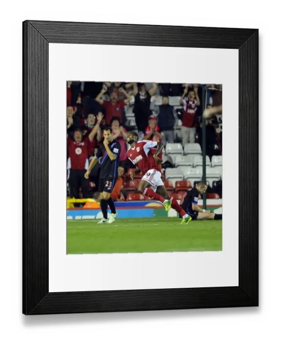Framed Print : Clash at Ashton Gate: Bristol City vs. Crystal Palace - August 27, 2013 Framed Print : Clash at Ashton Gate: Bristol City vs. Crystal Palace - August 27, 2013