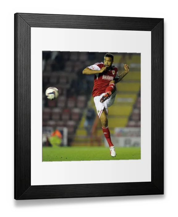 Framed Print : Bristol City's Liam Fontaine in Action Against Crystal Palace, Ashton Gate, 2013 Framed Print : Bristol City's Liam Fontaine in Action Against Crystal Palace, Ashton Gate, 2013