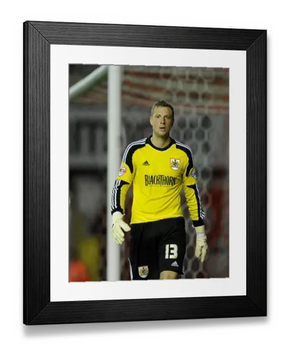 Framed Print : Elliott Parish in Action: Bristol City vs Crystal Palace, 2013