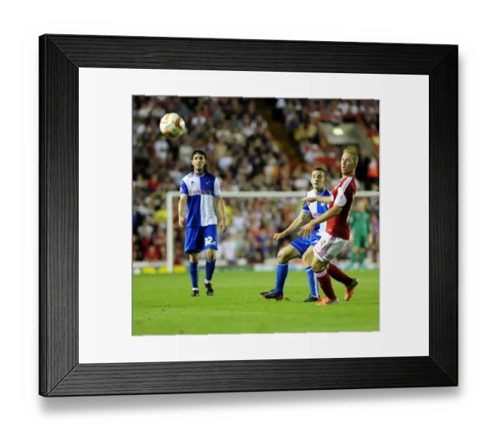 Framed Print : Bristol Derby: Tom Lockyer in Action - Bristol City vs. Bristol Rovers, Johnstone's Paint Trophy First Round (September 4, 2013)