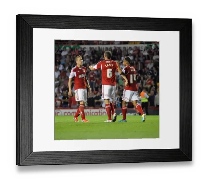 Framed Print : Bristol Derby: Louis Carey Gives Instructions to Bristol City Team During Johnstone Paint Trophy Match vs. Bristol Rovers (September 4, 2013) Framed Print : Bristol Derby: Louis Carey Gives Instructions to Bristol City Team During Johnstone Paint Trophy Match vs. Bristol Rovers (September 4, 2013)