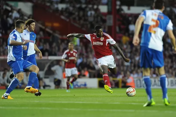 Bristol Derby: Jay Emmanuel-Thomas Scores the Winner for Bristol City against Rovers in Johnstone Paint Trophy