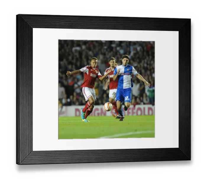 Framed Print : Bristol Derby: Intense Moment as Bobby Reid Chases Down John-Joe O'Toole in the First Round of Johnstone's Paint Trophy (Bristol City vs. Bristol Rovers, September 4, 2013) Framed Print : Bristol Derby: Intense Moment as Bobby Reid Chases Down John-Joe O'Toole in the First Round of Johnstone's Paint Trophy (Bristol City vs. Bristol Rovers, September 4, 2013)