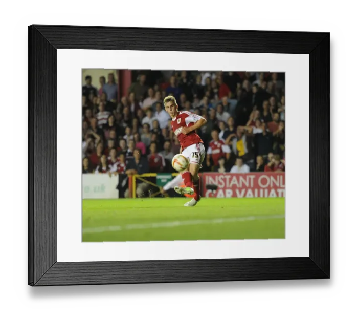 Framed Print : Bristol Derby: Joe Bryan Scores Game-Winning Goal for Bristol City in Johnstone's Paint Trophy (September 4, 2013) Framed Print : Bristol Derby: Joe Bryan Scores Game-Winning Goal for Bristol City in Johnstone's Paint Trophy (September 4, 2013)