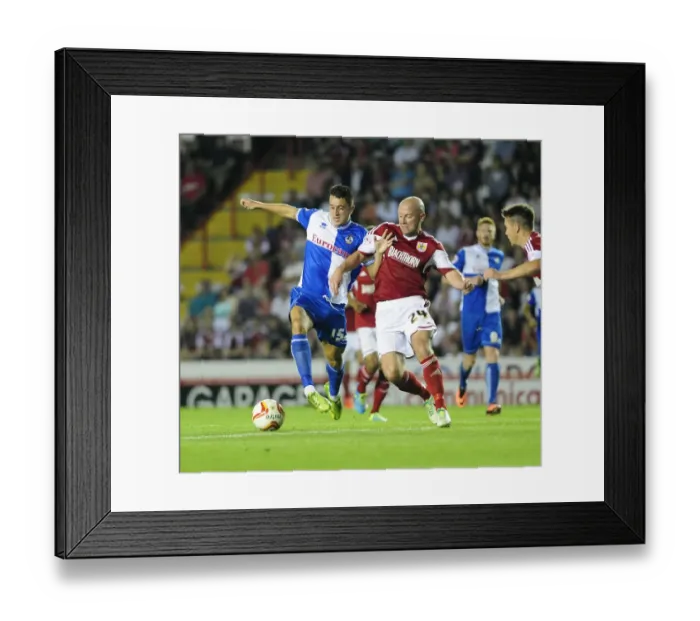 Framed Print : Bristol Derby: Oliver Norburn vs. James O'Connor Tackle, Bristol City vs. Bristol Rovers, Johnstone Paint Trophy First Round, 2013 Framed Print : Bristol Derby: Oliver Norburn vs. James O'Connor Tackle, Bristol City vs. Bristol Rovers, Johnstone Paint Trophy First Round, 2013