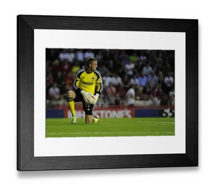 Framed Print : Bristol City's Elliott Parish in Action during the Derby against Bristol Rovers (2013) Framed Print : Bristol City's Elliott Parish in Action during the Derby against Bristol Rovers (2013)