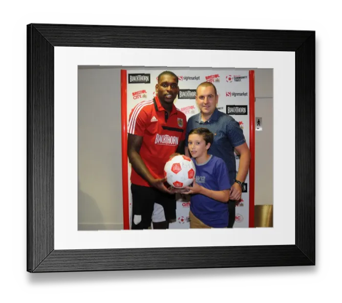 Framed Print : Bristol Derby: Man of the Match Presentations, Ashton Gate, 2013 (Bristol City vs. Bristol Rovers, Johnstone's Paint Trophy) Framed Print : Bristol Derby: Man of the Match Presentations, Ashton Gate, 2013 (Bristol City vs. Bristol Rovers, Johnstone's Paint Trophy)