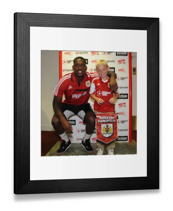 Framed Print : Bristol Derby: Man of the Match Presentations at Ashton Gate, 2013 (Bristol City vs. Bristol Rovers, Johnstone's Paint Trophy) Framed Print : Bristol Derby: Man of the Match Presentations at Ashton Gate, 2013 (Bristol City vs. Bristol Rovers, Johnstone's Paint Trophy)