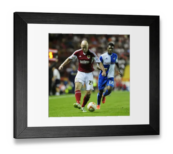 Framed Print : Bristol Derby: James O'Connor of Bristol City vs. Bristol Rovers in Johnstone's Paint Trophy First Round (September 4, 2013) Framed Print : Bristol Derby: James O'Connor of Bristol City vs. Bristol Rovers in Johnstone's Paint Trophy First Round (September 4, 2013)