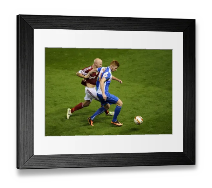 Framed Print : Bristol Derby: Intense Moment as James O'Connor Challenges Matt Harrold in Johnstones Paint Trophy Match at Ashton Gate Framed Print : Bristol Derby: Intense Moment as James O'Connor Challenges Matt Harrold in Johnstones Paint Trophy Match at Ashton Gate