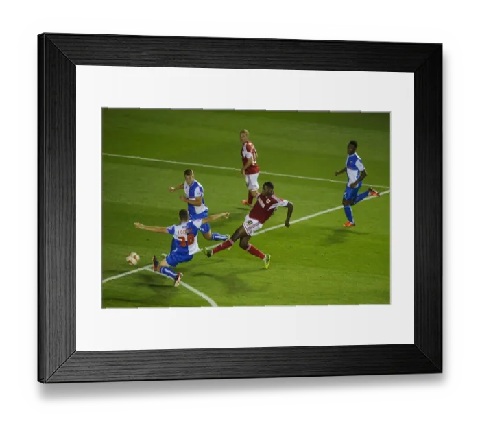 Framed Print : Bristol Derby: Jay Emmanuel-Thomas Sets Up Joe Bryan's Goal Against Bristol Rovers, Johnstones Paint Trophy 2013 Framed Print : Bristol Derby: Jay Emmanuel-Thomas Sets Up Joe Bryan's Goal Against Bristol Rovers, Johnstones Paint Trophy 2013