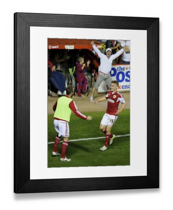 Framed Print : Joe Bryan Scores Game-Winning Goal: Bristol City vs. Bristol Rovers Derby (September 4, 2013) Framed Print : Joe Bryan Scores Game-Winning Goal: Bristol City vs. Bristol Rovers Derby (September 4, 2013)