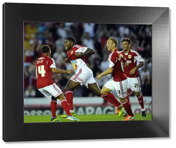 Bristol Derby: Jay Emmanuel-Thomas's Stunner - Bristol City vs. Bristol Rovers, Johnstone's Paint Trophy 2013