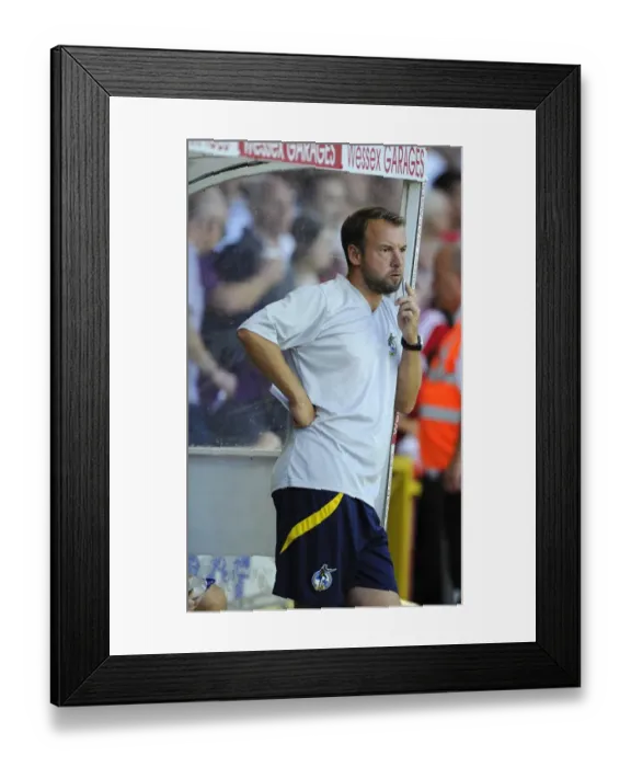 Framed Print : Bristol Derby: Marcus Stewart Returns as Bristol City Takes on Bristol Rovers in Johnstone's Paint Trophy (First Round)