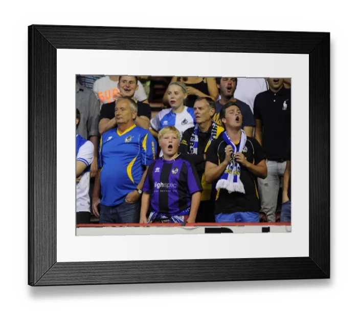 Framed Print : Clash of Rivals: Bristol Derby - Bristol City vs. Bristol Rovers in Johnstone's Paint Trophy (Ashton Gate, 2013)
