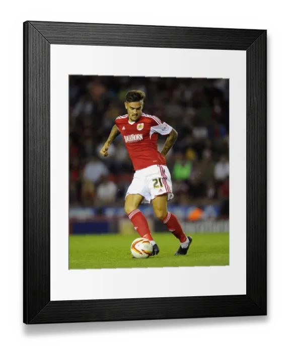 Framed Print : Bristol Derby: Marlon Pack Goes Head-to-Head with Bristol Rovers in Johnstone's Paint Trophy Framed Print : Bristol Derby: Marlon Pack Goes Head-to-Head with Bristol Rovers in Johnstone's Paint Trophy