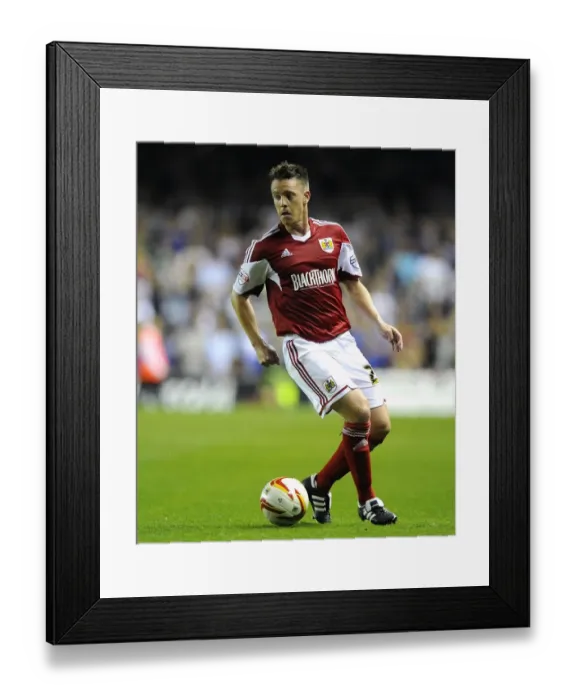 Framed Print : Bristol Derby: Nicky Shorey Leads Bristol City Past Bristol Rovers in Johnstone's Paint Trophy (September 4, 2013)