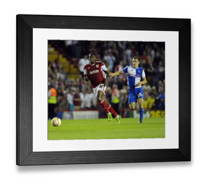 Framed Print : Bristol Derby Showdown: A Battle Between Jay Emmanuel-Thomas and Tom Lockyer Framed Print : Bristol Derby Showdown: A Battle Between Jay Emmanuel-Thomas and Tom Lockyer