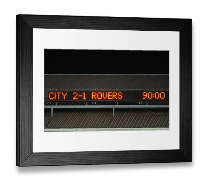 Framed Print : Bristol Derby: City vs. Rovers - Johnstone's Paint Trophy First Round (2013) - Ashton Gate Framed Print : Bristol Derby: City vs. Rovers - Johnstone's Paint Trophy First Round (2013) - Ashton Gate