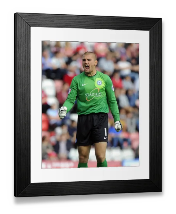 Framed Print : Bristol City's Thrilling Victory: Robert Olejnik's Emotional Celebration (Bristol City V Peterborough, Sky Bet League One) Framed Print : Bristol City's Thrilling Victory: Robert Olejnik's Emotional Celebration (Bristol City V Peterborough, Sky Bet League One)