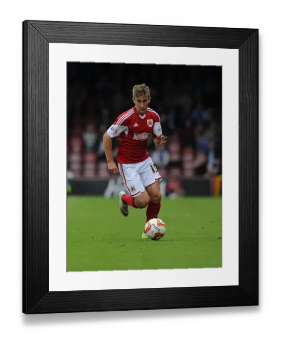 Framed Print : Bristol City's Joe Bryan in Action Against Peterborough United, Sky Bet League One Framed Print : Bristol City's Joe Bryan in Action Against Peterborough United, Sky Bet League One