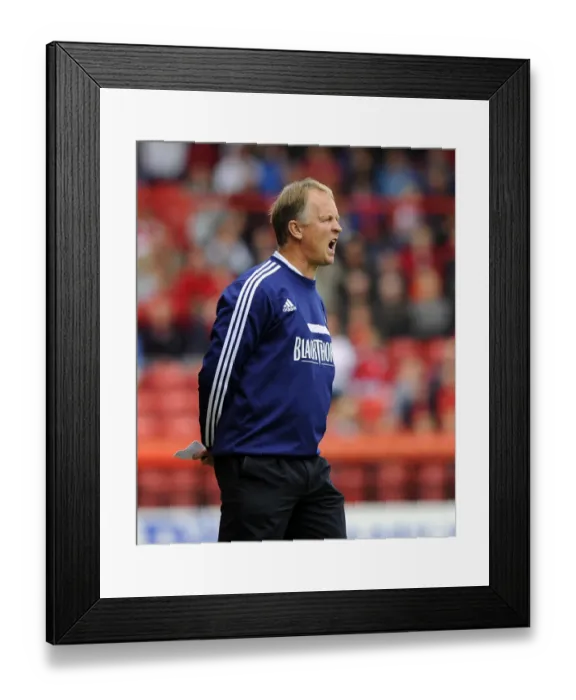 Framed Print : Sean O'Driscoll Leads Bristol City in Sky Bet League One Clash Against Peterborough United
