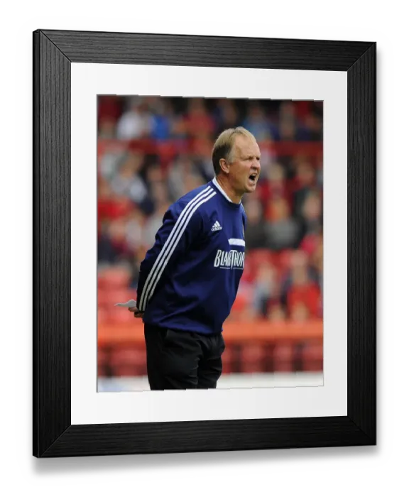 Framed Print : Sean O'Driscoll Leads Bristol City in Sky Bet League One Clash vs. Peterborough United Framed Print : Sean O'Driscoll Leads Bristol City in Sky Bet League One Clash vs. Peterborough United