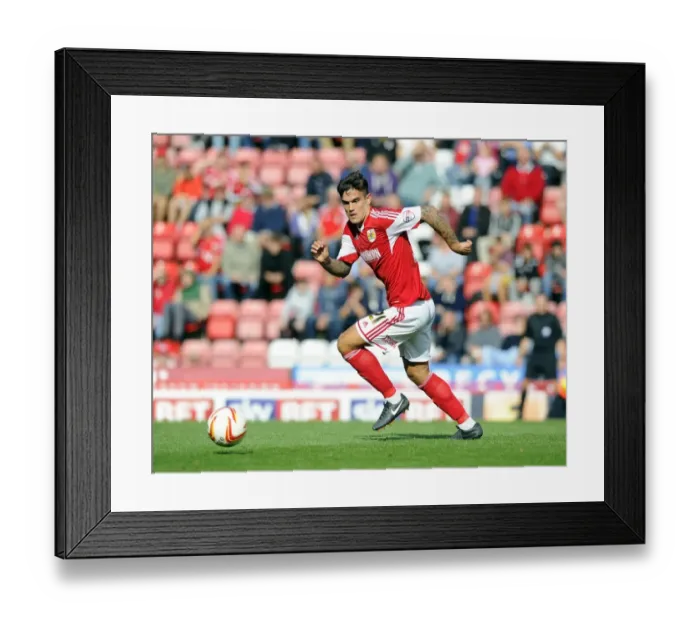 Framed Print : Marlon Pack in Action: Bristol City vs Peterborough United (Sky Bet League One, September 14, 2013) Framed Print : Marlon Pack in Action: Bristol City vs Peterborough United (Sky Bet League One, September 14, 2013)