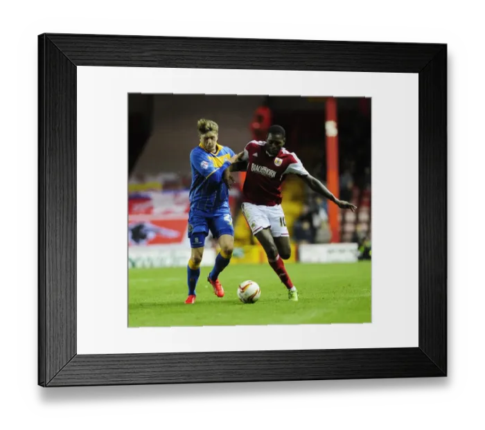 Framed Print : Battle at Ashton Gate: Jay Emmanuel-Thomas vs Adam Reach, Sky Bet League One, September 17, 2013 Framed Print : Battle at Ashton Gate: Jay Emmanuel-Thomas vs Adam Reach, Sky Bet League One, September 17, 2013