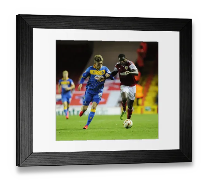 Framed Print : Bristol City V Shrewsbury Town Framed Print : Bristol City V Shrewsbury Town