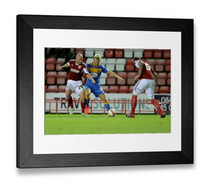 Framed Print : Battling for Supremacy: O'Connor vs Main at Ashton Gate Framed Print : Battling for Supremacy: O'Connor vs Main at Ashton Gate