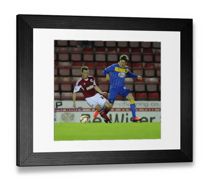 Framed Print : Nicky Shorey in Action: Bristol City vs Shrewsbury Town, Sky Bet League One, Ashton Gate Framed Print : Nicky Shorey in Action: Bristol City vs Shrewsbury Town, Sky Bet League One, Ashton Gate