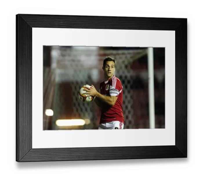 Framed Print : Bristol City's Sam Baldock Scores Against Shrewsbury Town in Football Action, September 17, 2013 Framed Print : Bristol City's Sam Baldock Scores Against Shrewsbury Town in Football Action, September 17, 2013