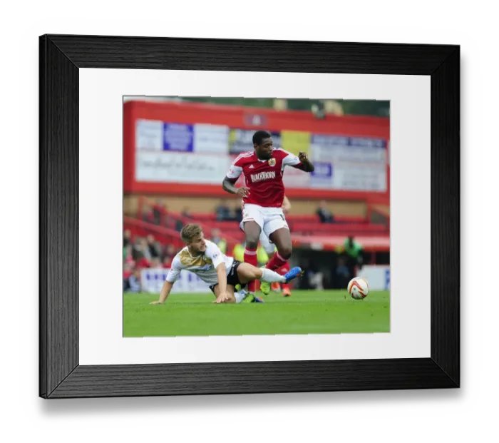 Framed Print : Intense Football Rivalry: Jay Emmanuel-Thomas vs Luke Garbutt, Bristol City vs Colchester United Framed Print : Intense Football Rivalry: Jay Emmanuel-Thomas vs Luke Garbutt, Bristol City vs Colchester United