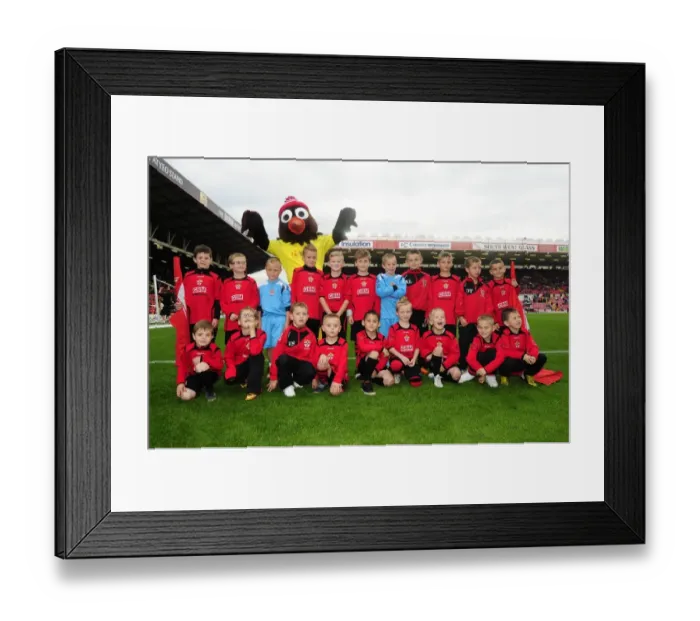 Framed Print : Flagbearers Clash: Bristol City vs Colchester United, Sky Bet League One (September 2013) - Ashton Gate