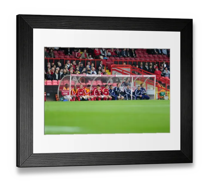 Framed Print : Bristol City Football Club: Bench Scene at Ashton Gate during Bristol City vs Colchester United, Sky Bet League One (September 2013) Framed Print : Bristol City Football Club: Bench Scene at Ashton Gate during Bristol City vs Colchester United, Sky Bet League One (September 2013)