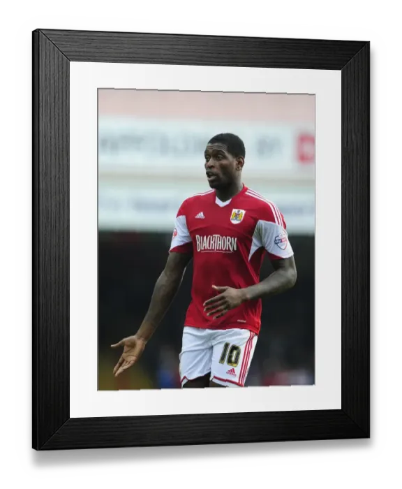 Framed Print : Jay Emmanuel-Thomas in Action: Bristol City vs Colchester United, Sky Bet League One, 2013 Framed Print : Jay Emmanuel-Thomas in Action: Bristol City vs Colchester United, Sky Bet League One, 2013