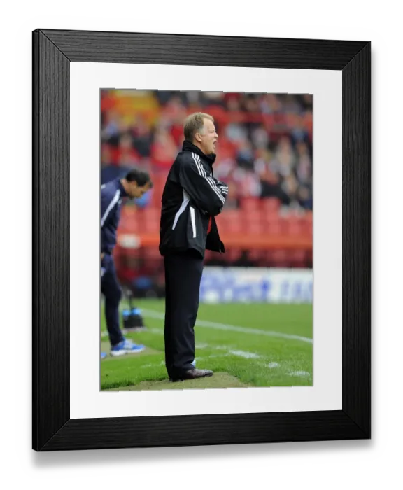 Framed Print : Sean O'Driscoll Leads Bristol City Against Colchester United in Sky Bet League One, 2013 - Joe Meredith / JMP Framed Print : Sean O'Driscoll Leads Bristol City Against Colchester United in Sky Bet League One, 2013 - Joe Meredith / JMP