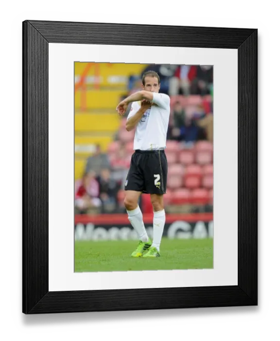 Framed Print : Intense Focus: David Wright's Battle in the Action-Packed League One Clash at Ashton Gate (Bristol City vs Colchester United) Framed Print : Intense Focus: David Wright's Battle in the Action-Packed League One Clash at Ashton Gate (Bristol City vs Colchester United)